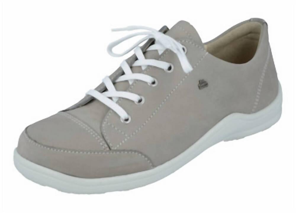 NEW FINN COMFORT women's soho sneaker in rock nubuck
